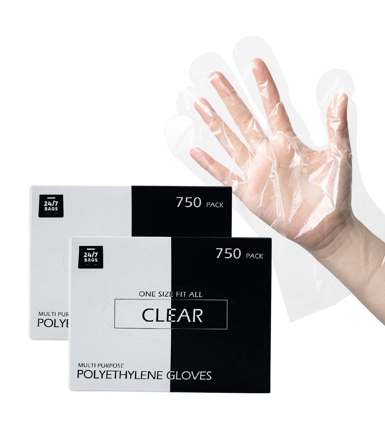 HDX Pop-N-Go Protective Disposable Nitrile Gloves, 40-Count for