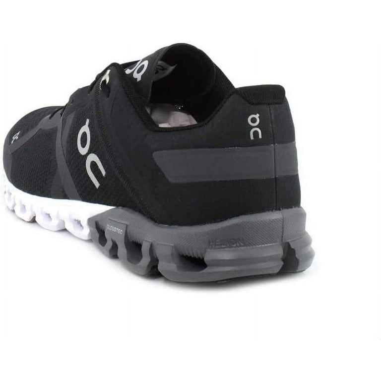 On-Running Men's Cloudflow Running Shoe, Black/Asphalt, 11.5 D(M