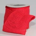 thumbnail image 2 of The Ribbon People Cherry Red Burlap Wired Craft Ribbon 5" x 10 Yards, 2 of 2