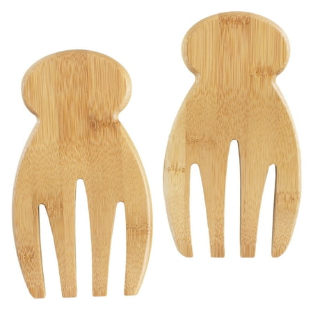 

Totally Bamboo Salad Hands Bamboo Salad Serving Set