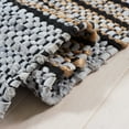 thumbnail image 5 of SAFAVIEH Vintage Leather Crawford Striped Area Rug, Silver/Natural, 4' x 6', 5 of 8