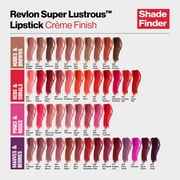 Revlon Super Lustrous Creme Lipstick, Creamy Formula, 677 Siren, 0.15 oz