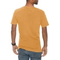 thumbnail image 2 of Ninja Logo Embroidered Unisex Lane Seven Ring Spun Cotton Vintage Short Sleeve Crewneck Tee Shirt - Vintage Mustard XL, 2 of 4