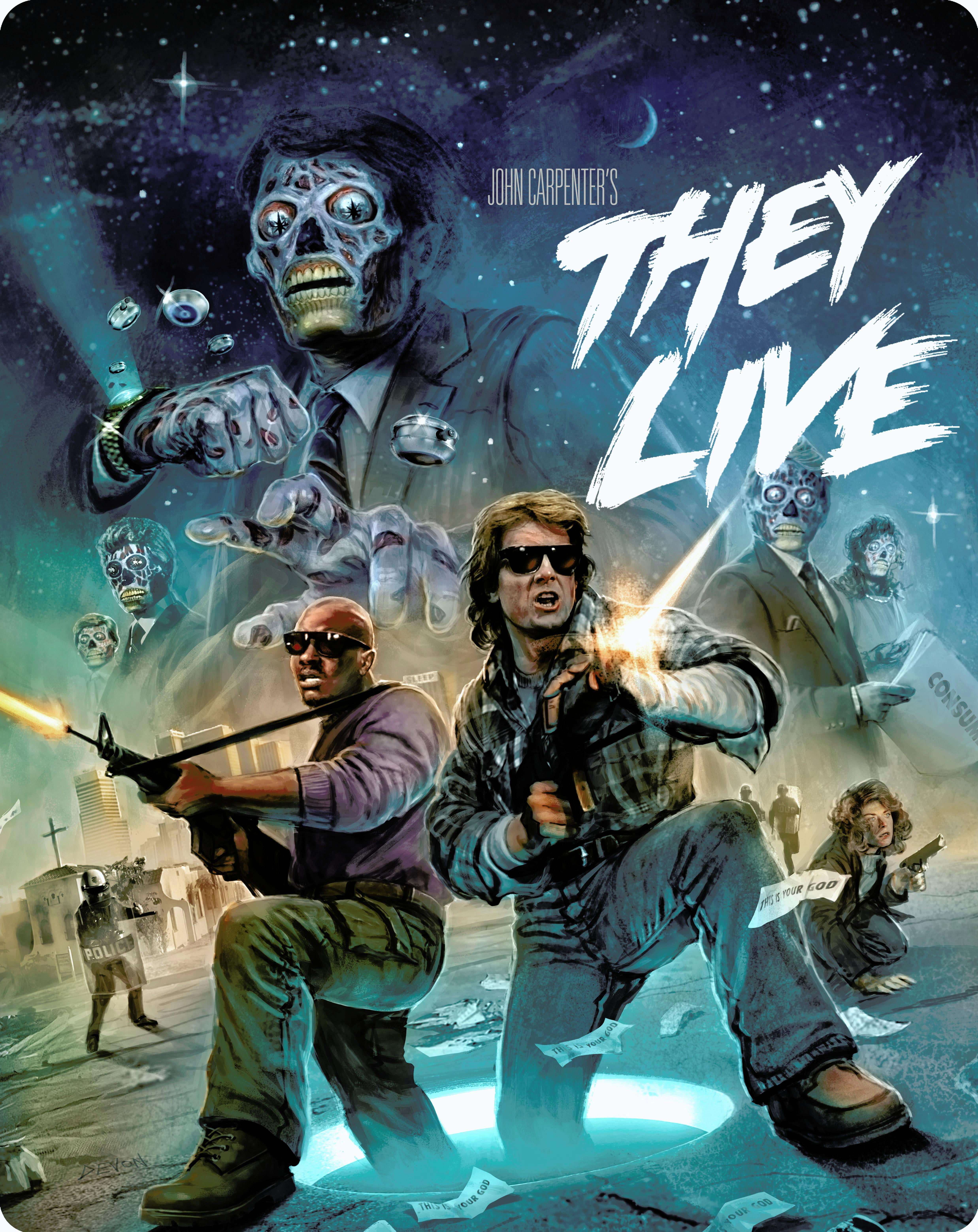 They Live (Limited Edition Steelbook) (4K Ultra HD + Blu-ray
