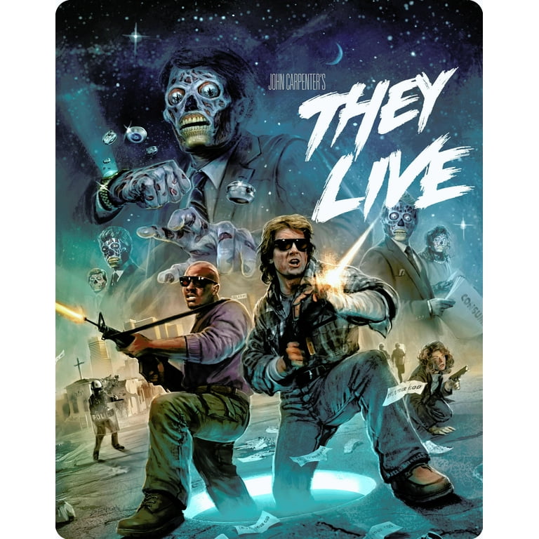 They Live (Limited Edition Steelbook) (4K Ultra HD + Blu-ray