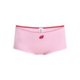 thumbnail image 6 of No Boundaries Cotton and Pointelle Boyshort Panties, 3-Pack, Women's XS-XXXL, 6 of 7
