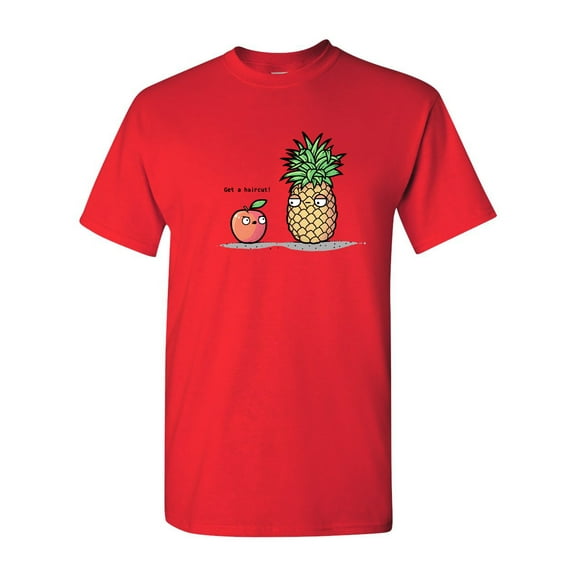 Randy Otter Haircut Pineapple DT Adult T-Shirt Tee