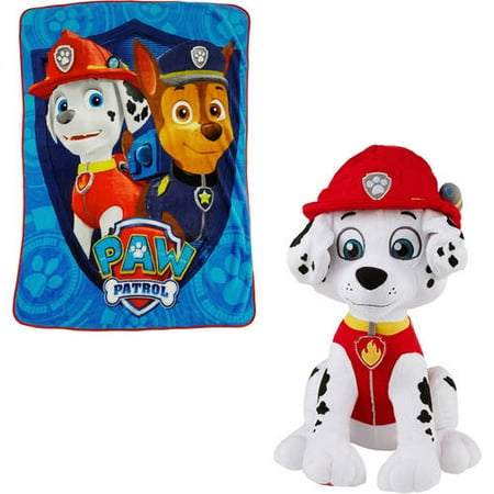 Nickelodeon Paw Patrol Blanket and Pillow Buddy