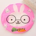 thumbnail image 6 of jiaroswwei 1 Set Waterproof Shower Cap Cartoon Pattern PVC Stretchy Adjustable Bath Cap for Bathroom, 6 of 8
