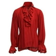 thumbnail image 1 of Chemise à Manches Longues Bandage Mode Haute Qualité Homme Gothique Blouse, 1 of 6