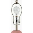 thumbnail image 4 of Livabliss Table Lamps, 22" Millau Rustic Bedside Nightstand Table Lamp for Bedroom Living Room Office, Brick Body with White Shade (22"H x 15"W x 15"D), 4 of 6