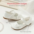 thumbnail image 5 of DREAM PAIRS Adorable Mary Jane Side Bow Ballerina Flat (Toddler/Little Girl), 5 of 6