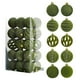 thumbnail image 1 of 30 Pcs Velvet Christmas Balls Flocked Christmas Tree Ornaments Plastic Balls Xmas Decorative Hanging Ornaments Christmas Tree Decoration, 1 of 9