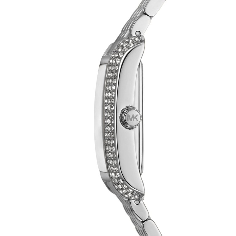 Michael Kors Emery Three-Hand Silver-Tone Stainless Steel Women\'s Watch Michael Kors Women main image 2