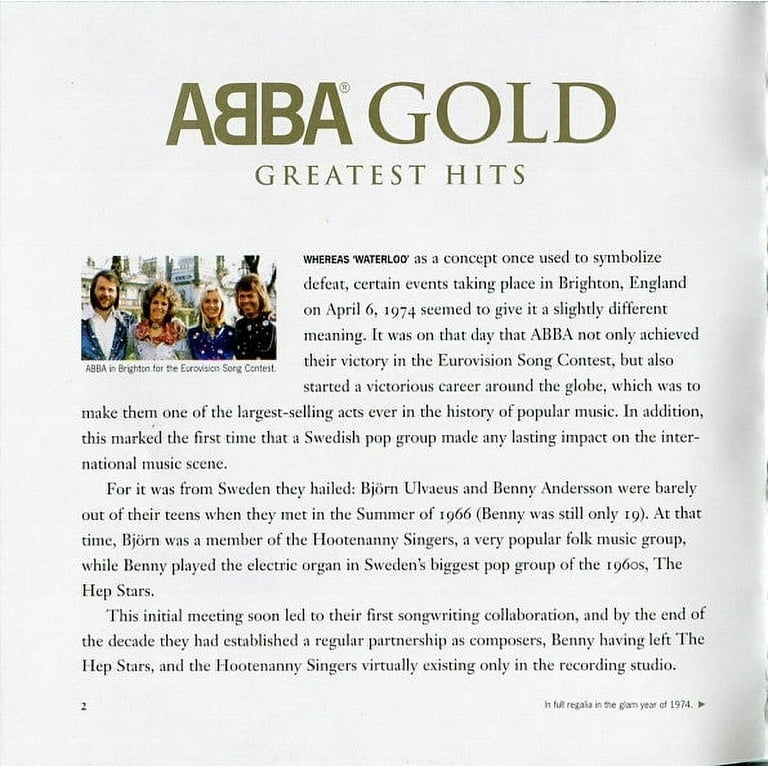 ABBA - Gold - CD - Walmart.com