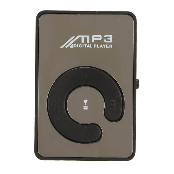 Reproductor MP3 Con Clip Trasero, Reproductor De Música Portátil Con Tarjeta De Memoria Ampliable De 8 GB, Material ABS Ligero, Batería De Larga Duración, Con Radio FM, Para