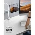thumbnail image 2 of Support de support de Tablette Gooseneck, Support de Support d'iPad - Lamicall Pince de Bras de Tablette Flexible pour Lit, Bureau, Compatible, 2 of 5