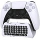 thumbnail image 1 of PS5 - Wireless Bluetooth Game Chatpad Keyboard, 47 Keys Keypad - Built-In Speaker &3.5mm Headset Audio Jack Compatible with DualSense Controller, 1 of 4