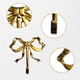 thumbnail image 3 of Decoración de pared navideña Ganchos de nudo de lazo dorado Ganchos de pared de lazo de latón Colgador de puerta Ganchos para toallas Ganchos de abrigo de latón Decorativos, 3 of 5