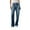 Blue, variant on YujiCraft Women's Casual Sweatpant Jeans Print Denim Pants, Elastic Waist Joggers for Everyday Wear,L