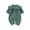 Green, variant on Amzcrzy Baby Girl Clothes 0-18 Months Unisex Baby Boy Newborn Onesies Long Sleeve Button Infant Romper Round Neck Knit Romper