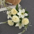 thumbnail image 4 of Kcavykas Handheld Wedding Flower Decoration Imitation Floral Handheld Bouquet, Artificial Flowers for Wedding & Home Decor, Elegant Faux Floral Wall Accent for Event and Party Decoration, 4 of 6