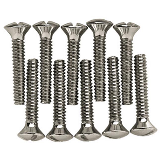 Liberty Hardware 168673 14 Pack, Satin Nickel, Wall Plate Screw Pack