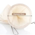 thumbnail image 5 of 4Pcs Flannel Cloth Coffee Filter Strainers with Handle Use, 5 of 10