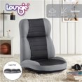 thumbnail image 4 of Fauteuil Inclinable/chaise de Sol en Maille Gris, 4 of 8