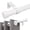 White, variant on KoshiMe Black Curtain Rods for Windows 32 to 86 inch,1" Adjustable Heavy Duty Curtain Rod, Modern Decorative Drapery Rods with Aluminium End Cap,Telescoping Single Window Curtains Rods Set