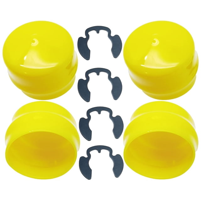 Capuchon d'Essieu à 4 Dents Couvercle de Roulement M143338 Kit de 4 Anneaux à Pression pour John pour Deere 102