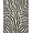 Black, Pattern 6, variant on ODIKA 4'x6' Machine Washable Non-Slip Area Rug, Wild Safari Zebra Stripes Luxury Shag High Traffic Rug, Black, 660176