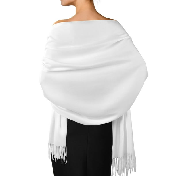 Bufanda suave de invierno Pashmina Shawl FURTALK de 65 x 195 cm
