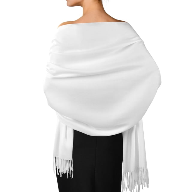 Bufanda suave de invierno Pashmina Shawl FURTALK de 65 x 195 cm