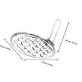 thumbnail image 2 of unbranded 12Ud Raspador Multiusos De Acero Para Fideos Fríos Gelatina Y Cocina Profesional, 2 of 8