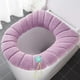 thumbnail image 2 of Alfombrilla de baño suave para el asiento del inodoro, elástica, fácil de colocar, con funda acolchada, cómoda y lavable., 2 of 3