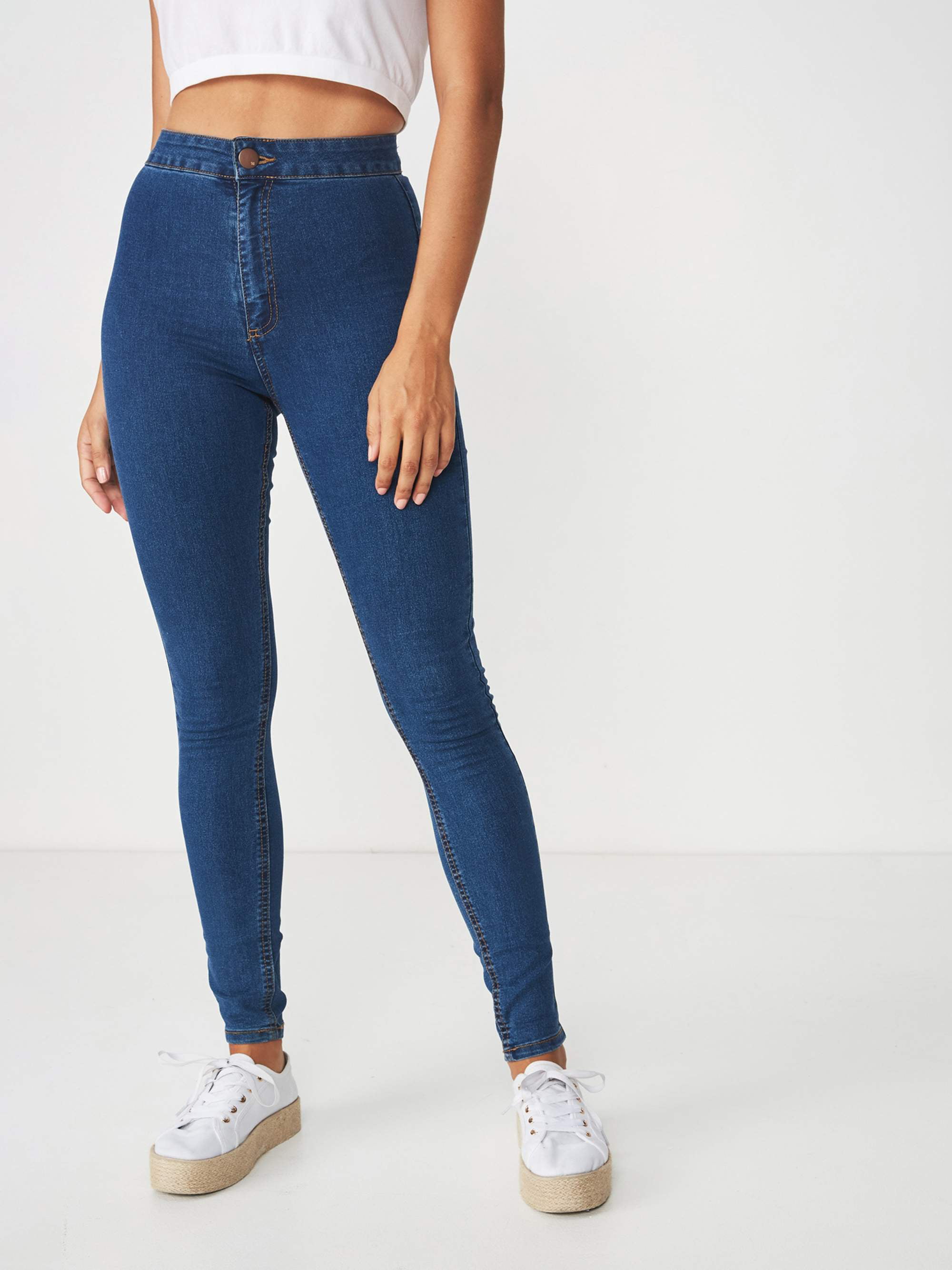 cotton on high rise jeans