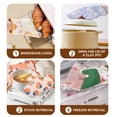 thumbnail image 5 of Kitchen Oven Mitts Heat Resistant Gloves - Microwave Baking Gloves 10.63x7.09in Non-Slip Silicone & Cotton, High Temperature Insulated Hand Protection for Baking, Grilling, 5 of 12