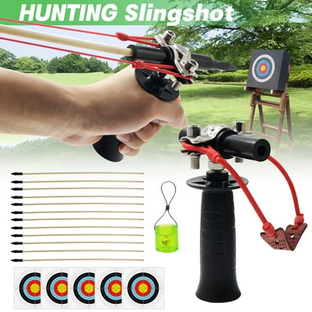 Piaoyu Outdoor Hunting Slingshot, Multi-functional Shooting Practice Entertainment Game Slingshot, Adult Archery Slingshot
