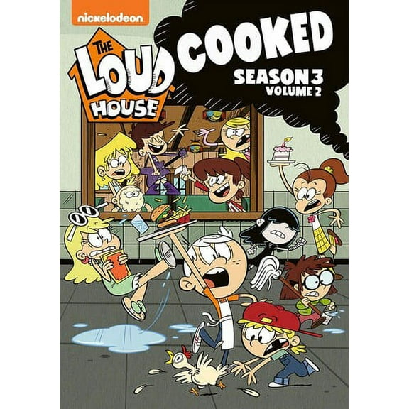 The Loud House: Cooked - Season 3, Vol. 2 (DVD), Nickelodeon, Kids & Family