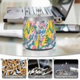 thumbnail image 6 of Yayeee Ashtray with Lid for Cigarette Smokeless Stainless Steel Home Ash Holder, Green Mountains, 6 of 7