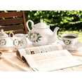 thumbnail image 5 of Tea Set 22-Piece Porcelain Ceramic Coffee Tea Gift Sets Cups Saucer Service for 6 Teapot Sugar Bowl Creamer Pitcher and Teaspoons, 5 of 9