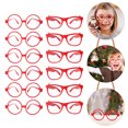 thumbnail image 2 of Shisuyan Montures de Lunettes Rouges en Plastique 20 Pcs Cadeaux de Fête de l'Action de Grâce, 2 of 9