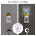thumbnail image 2 of KLL Sky Golden Sunflower Field B for Night Lights,Auto Sensor Night Lamp Plug in Night Light with Dusk-to-Dawn Light Sensor LED Nightlightfor Adults & Kids Room/Bedroom/Hallway, 2 of 7