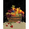 thumbnail image 2 of Olson, Charlene 12x14 White Modern Wood Framed Museum Art Print Titled - Fruit Basket I, 2 of 4