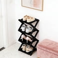 thumbnail image 3 of Étagère Organisatrice Pliable à Niveaux pour Chaussures, Gain de Place, Rangement pour Entrée, Garde-Robe, Coin de Chambre, 3 of 4