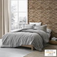 thumbnail image 2 of King/Cal King Faux Fur Comforter Set,Grey Polyester Household Supplies Décor Bedding Bedding Sets, 2 of 12