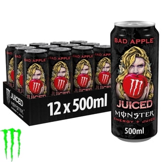 Monster Energy Juice Case Drink - Pipeline Punch, 16 Fl Oz, 24