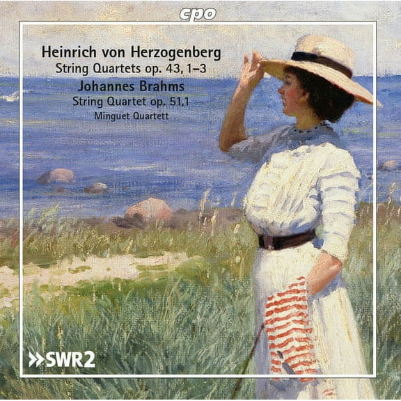 Brahms / Minguet Quartett - Brahms & Herzogenberg: String Quartets, Vol. 2 - Music & Performance - CD