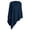 Dark Slate Blue, variant on PULI Women's Knit Shawl Poncho Sweater, Button Wrap Cardigan Cape, 6-Way Lightweight Scarf for Travel, Spring, Fall and Winter